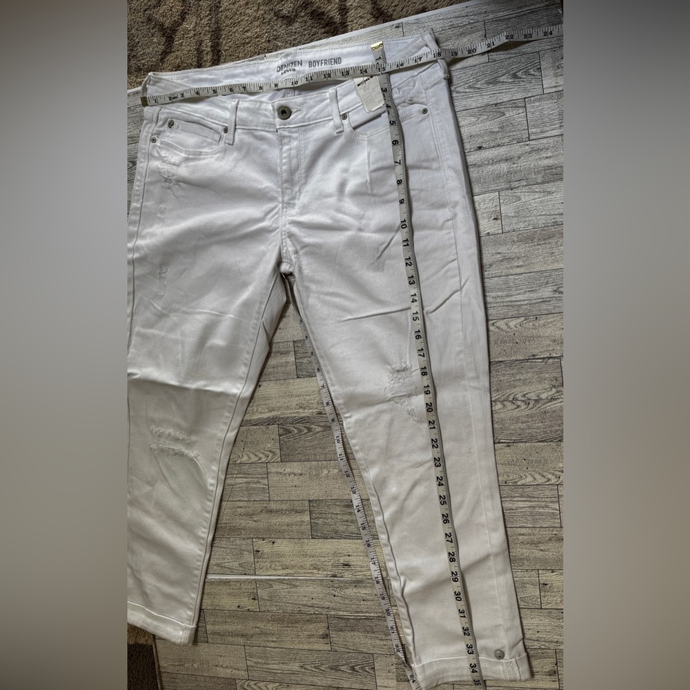 DENIZEN - NWT -white distressed -Sz 15 juniors - Picture 10 of 10
